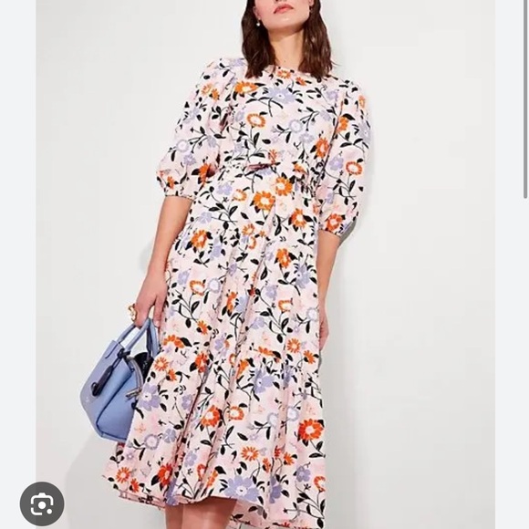 Kate Spade Floral Garden Dress - Picture 1 of 8